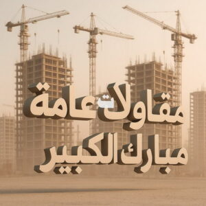 مقاولات عامة مبارك الكبير